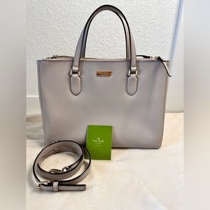 Kate spade | oversized bag | grayish beige